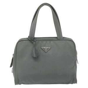 Prada Nylon Handbag Gray